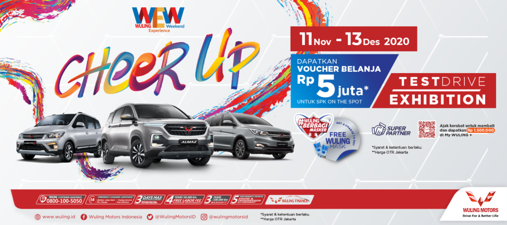 Wuling Experience Weekend - CHEER UP! Indonesia Wuling Experience Weekend - CHEER UP! Indonesia